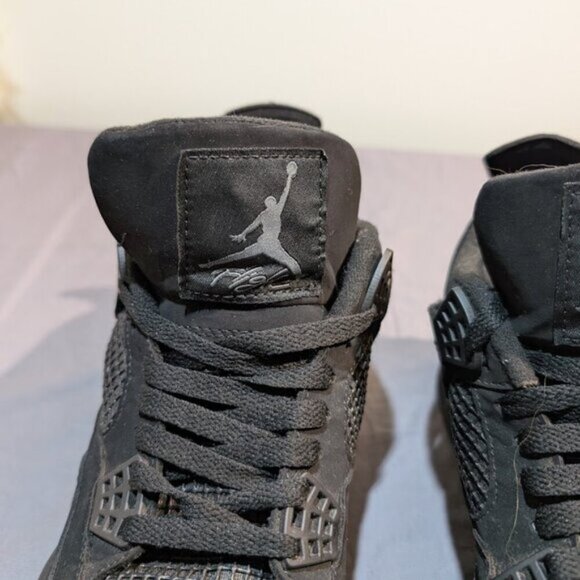 Nike Air Jordan 4 Retro Black Cat 2020 CU1110-010 Men Size 10 - Picture 5 of 13